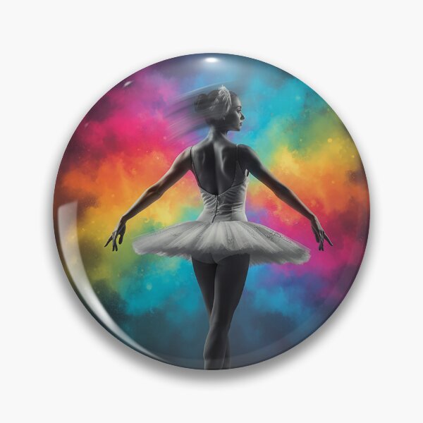 Item preview, Monochrome Dancer in Vibrant Solitude designed and sold by AgingeR.