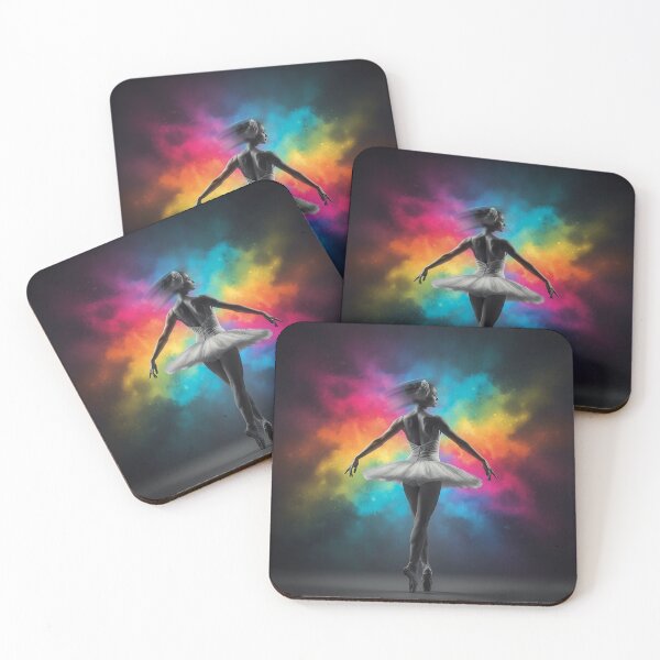 Item preview, Monochrome Dancer in Vibrant Solitude designed and sold by AgingeR.