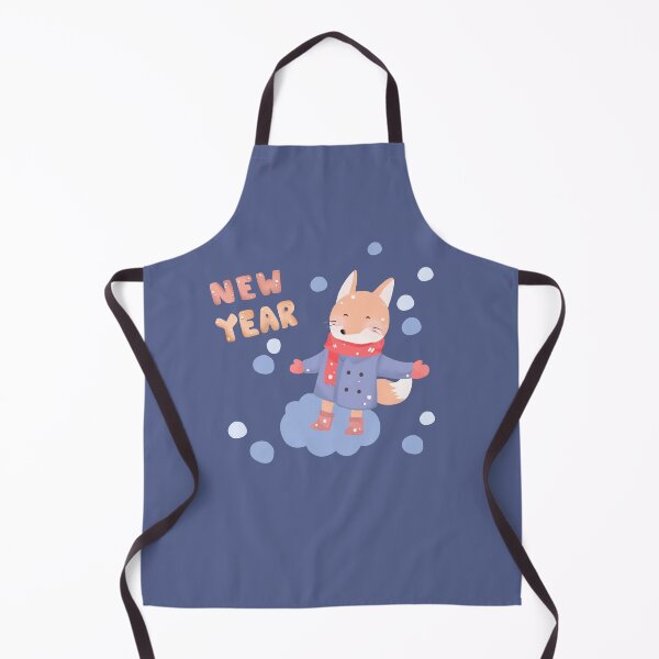 Item preview, Cute Fox New Year Winter Gift designed and sold by Porpor Artwork.