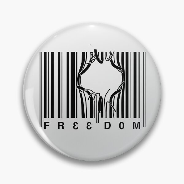 Item preview, Break the Code - Freedom Barcode  designed and sold by GorArt1.