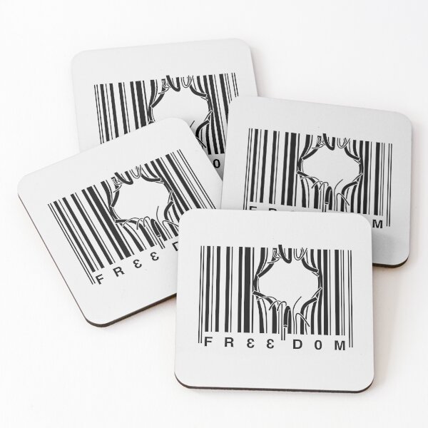 Item preview, Break the Code - Freedom Barcode  designed and sold by GorArt1.