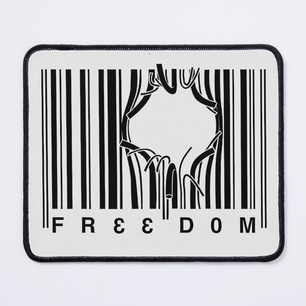 Item preview, Break the Code - Freedom Barcode  designed and sold by GorArt1.