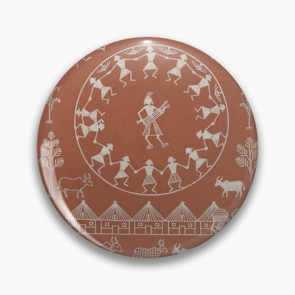 Item preview, "Warli Dance: Rhythm of Village Life" designed and sold by digisetumedia.