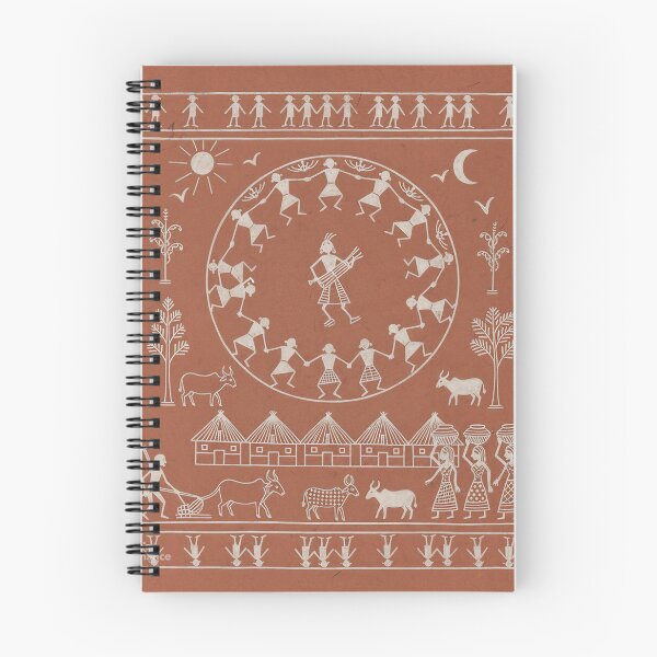 Item preview, "Warli Dance: Rhythm of Village Life" designed and sold by digisetumedia.