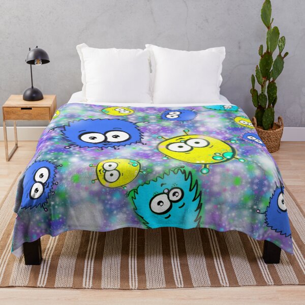 Item preview, Cute Aliens Floating in Space designed and sold by Nalinne Jones.