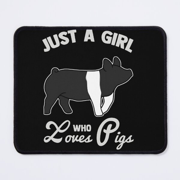 Item preview, Hampshire Pig Lover T-Shirt for Girls designed and sold by TinaMDedrick.