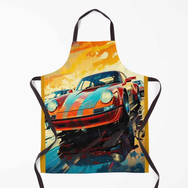 Item preview, Retro Racing Coupe Leads The Pack At Sunset designed and sold by RevUpDesign.
