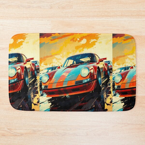 Item preview, Retro Racing Coupe Leads The Pack At Sunset designed and sold by RevUpDesign.