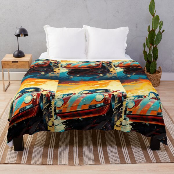 Item preview, Retro Racing Coupe Leads The Pack At Sunset designed and sold by RevUpDesign.