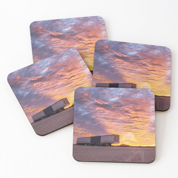 Item preview, Most Beautiful Sunset - Nullarbor Plain designed and sold by LMKphotography.