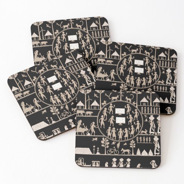 Item preview, "Warli Fusion: Tradition Meets Technology" designed and sold by digisetumedia.