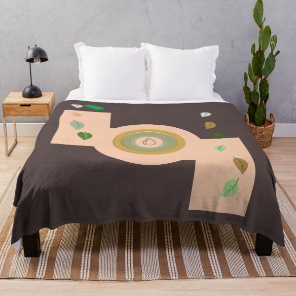Item preview, Boho Earth Drop - Minimalist Nature Essence designed and sold by Anusham Digital Arts.