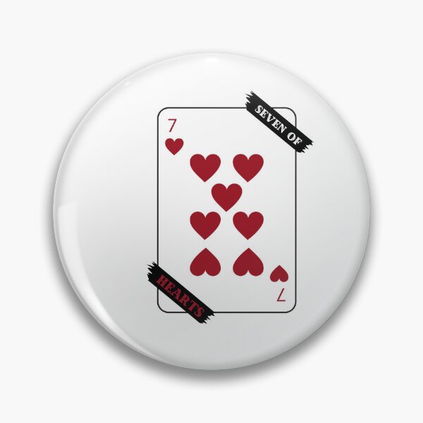 Item preview, Seven Of Hearts designed and sold by nyblydd.