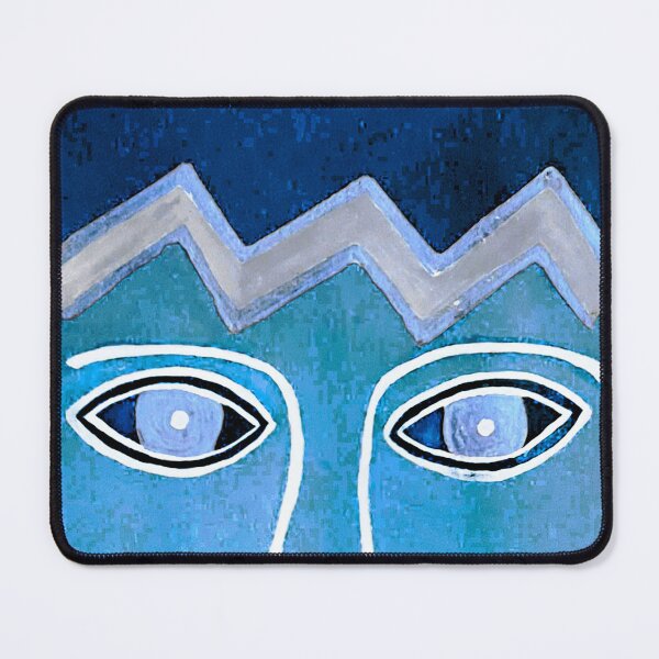 Item preview, Aquarius — Air Mind, Water Heart, Innovation & Creative Vision | Stylized Zodiac Sign designed and sold by MotivTrustArt.
