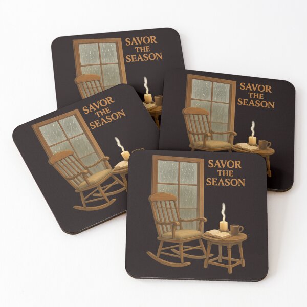 Item preview, Autumn Comfort – Warm Rainy Day Reading Nook designed and sold by Tadeusz1.