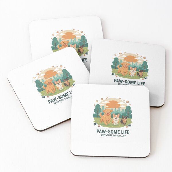 Item preview, Polished "Paw-some Life" T-Shirt Design designed and sold by TheVinzCode.