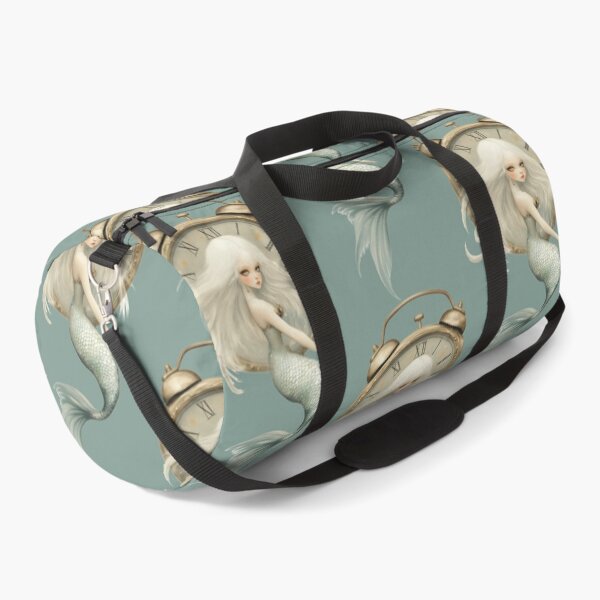 Item preview, Timekeeper Mermaid - Whimsical Fantasy Art designed and sold by BlissxPals.