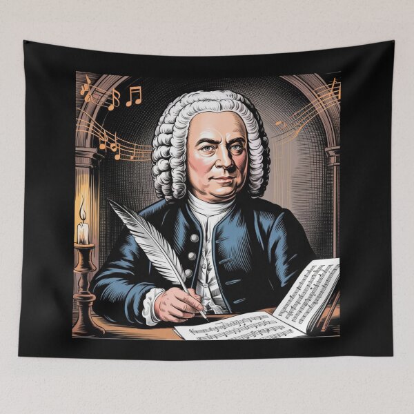 Aperçu de l'œuvre Bach créée et vendue par Echo Aesthetics.