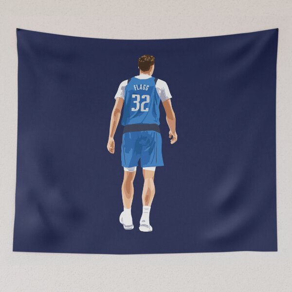 Item preview, Cooper Flagg Walking Blue Small Print Qiangy designed and sold by qiangdade.