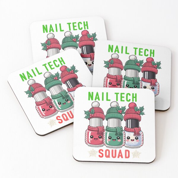 Item preview, Christmas Nail Tech Squad Festive Holiday Manicurist  designed and sold by Nzgiftsandmore.