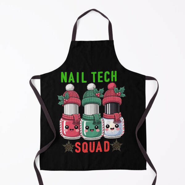 Item preview, Christmas Nail Tech Squad Festive Holiday Manicurist designed and sold by Nzgiftsandmore.