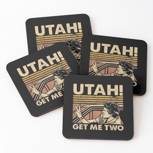 Item preview, Vintage Utah-Get Me Two 1980s Movie Quote T-Shirt designed and sold by CathyBabson.