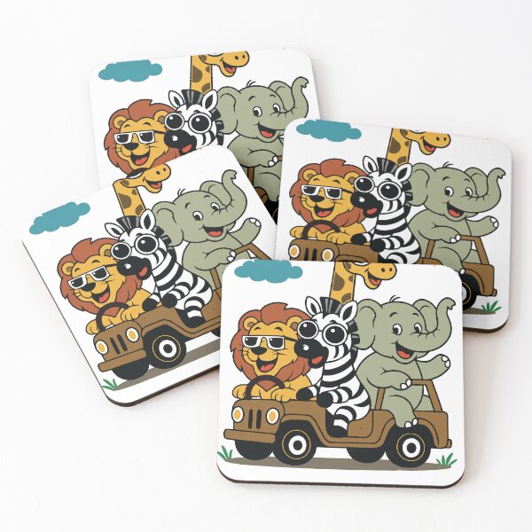Item preview, Safari Squad - Kenya designed and sold by KharshArt.