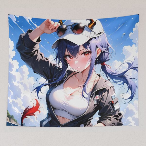 Item preview, Chen Ch’En Beach Day Summer Vibes Arknights Prelude To Dawn designed and sold by HumbertoValveno.