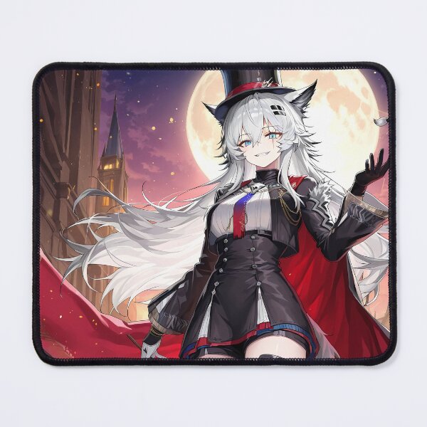 Item preview, Lappland Arknights Prelude To Dawn Elegant Moonlight Fantasy Vampire Anime Girl designed and sold by HumbertoValveno.