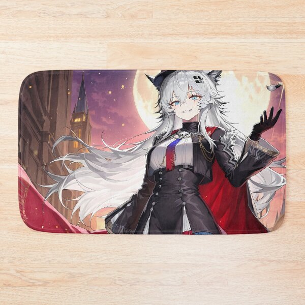Item preview, Lappland Arknights Prelude To Dawn Elegant Moonlight Fantasy Vampire Anime Girl designed and sold by HumbertoValveno.