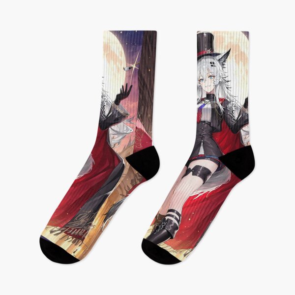 Item preview, Lappland Arknights Prelude To Dawn Elegant Moonlight Fantasy Vampire Anime Girl designed and sold by HumbertoValveno.
