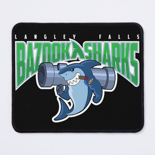 Item preview, Langley Falls Bazooka Sharks designed and sold by esparzaifffran.