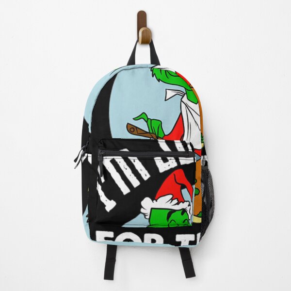 Item preview, Funny Grinchs Christmas – I'M Justs Here For The Foods designed and sold by Olivia Matteo.