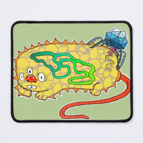 Item preview, Bacteria and bacteriophage designed and sold by NastiaAZ.