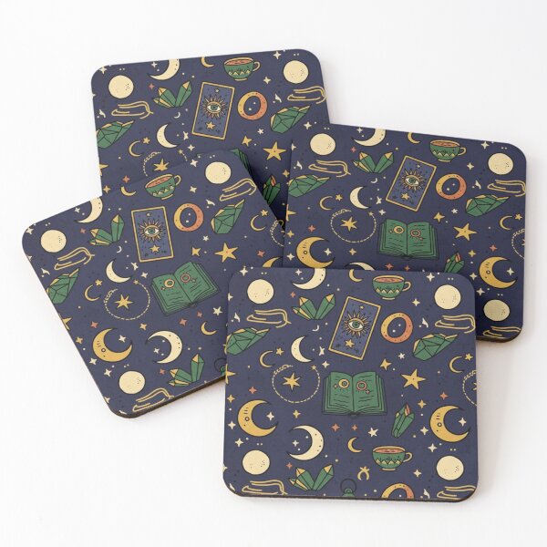 Item preview, Mystical Celestial Witchy Pattern classic poster designed and sold by anandsiva2703.