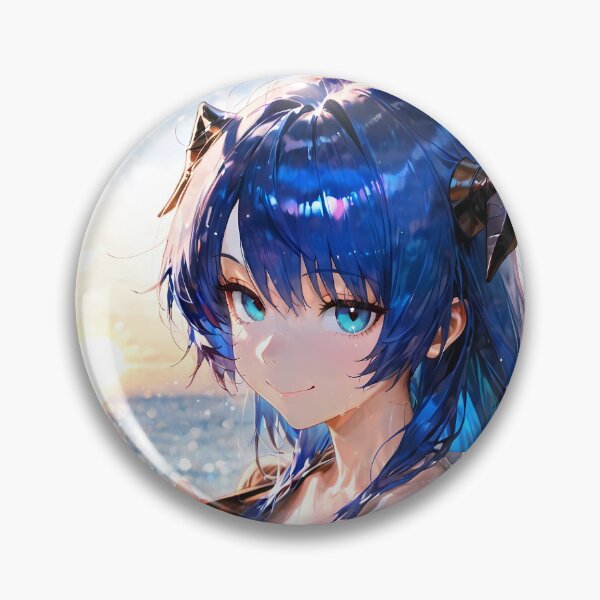 Item preview, Prelude Mostima Arknights Beach Sunset Angelic Halo Dreamy Blue designed and sold by HumbertoValveno.