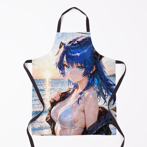Item preview, Prelude Mostima Arknights Beach Sunset Angelic Halo Dreamy Blue designed and sold by HumbertoValveno.