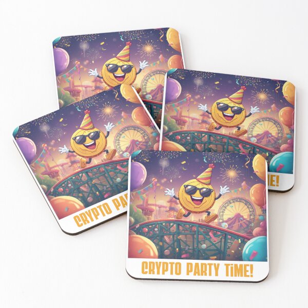 Item preview, Crypto Party Time designed and sold by TwoThirteen.