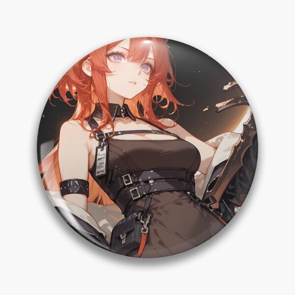 Item preview, Prelude Surtr Arknights Fiery Aura Battle Scene Anime Girl designed and sold by HumbertoValveno.
