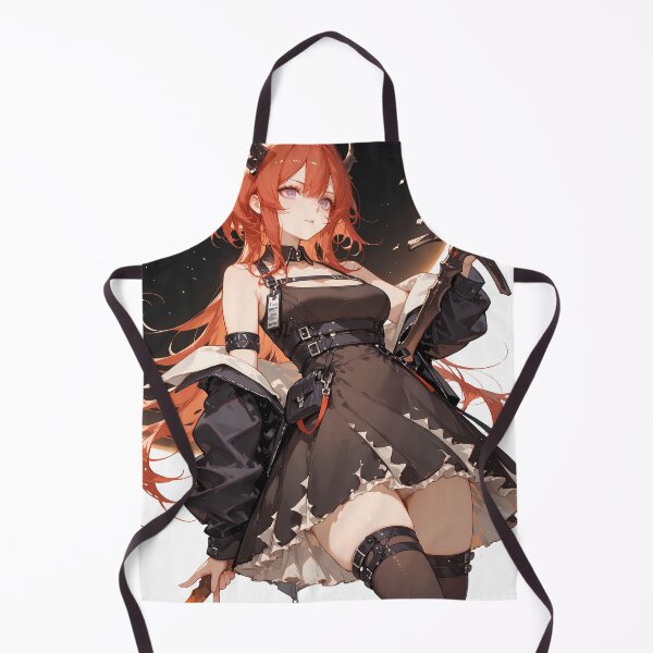 Item preview, Prelude Surtr Arknights Fiery Aura Battle Scene Anime Girl designed and sold by HumbertoValveno.