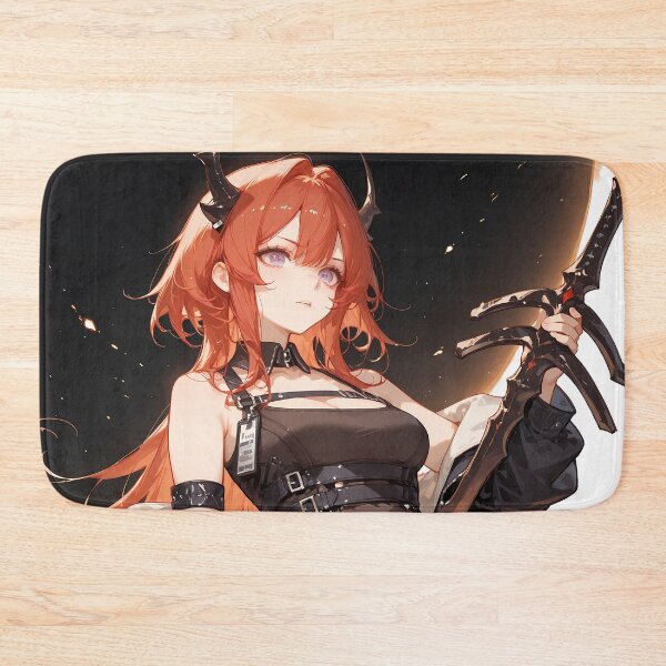 Item preview, Prelude Surtr Arknights Fiery Aura Battle Scene Anime Girl designed and sold by HumbertoValveno.