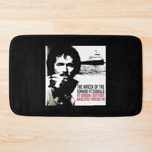 Item preview, Vintage The Wreck of the Edmund Fitzgerald by Gordon Lightfoot Absolutely Wrecks Me  designed and sold by DeionGoldner.