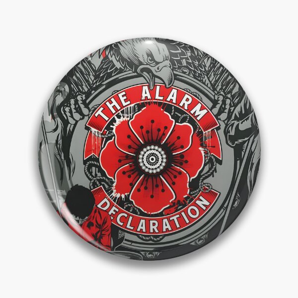 Item preview, The Alarm – Retro Rock Art Poster Design designed and sold by Lexie Reed.