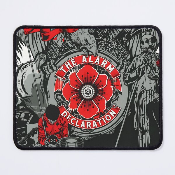 Item preview, The Alarm – Retro Rock Art Poster Design designed and sold by Lexie Reed.