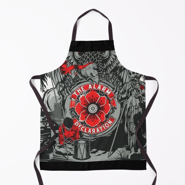 Item preview, The Alarm – Retro Rock Art Poster Design designed and sold by Lexie Reed.