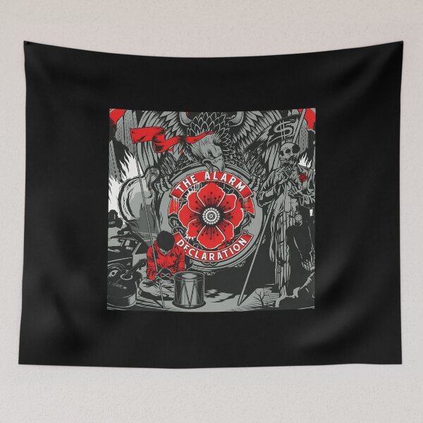 Item preview, The Alarm – Retro Rock Art Poster Design designed and sold by Lexie Reed.