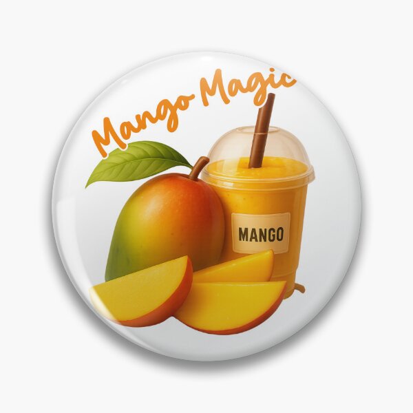 Item preview, Mango Magic Tropical Fruit Art Print designed and sold by CottonandQuill.