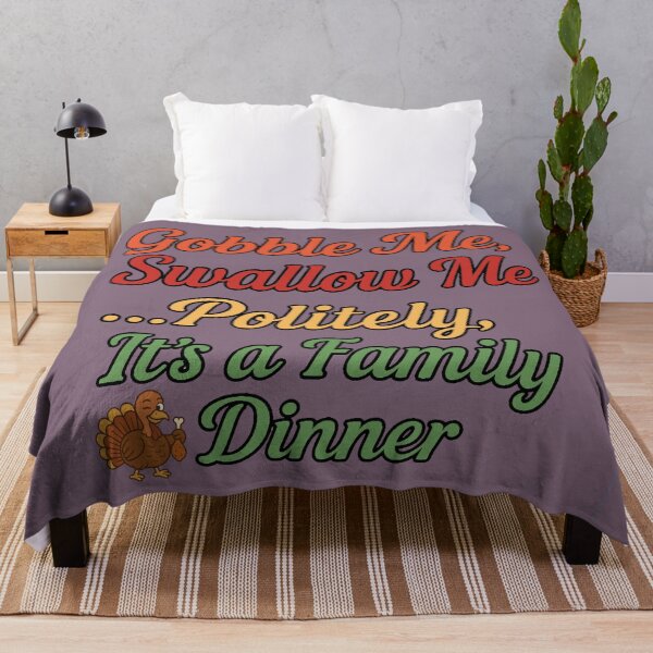 Item preview, Gobble Me, Swallow Me... Politely, It’s a Family Dinner - V2 designed and sold by WheelieGdArt.