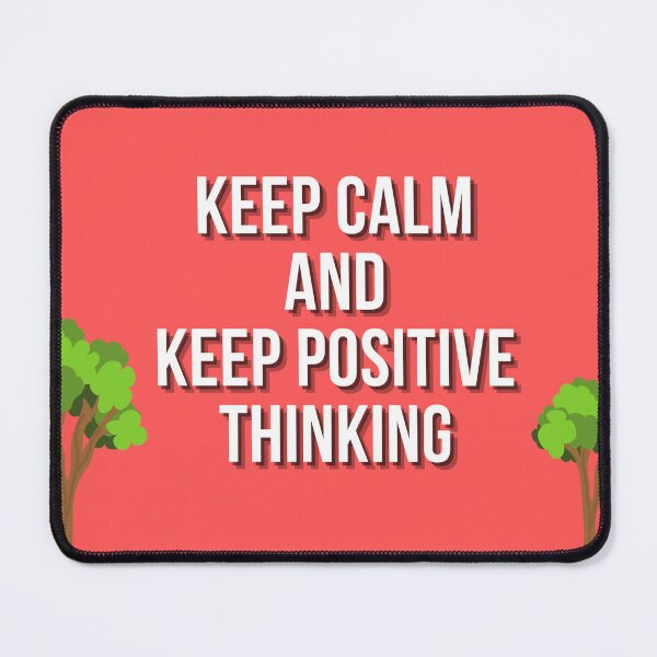 Item preview, Keep Calm And Thinking Positive designed and sold by HasifArtCollection.