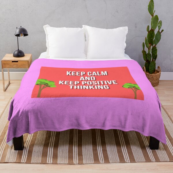 Item preview,  Keep Calm And Thinking Positive designed and sold by HasifArtCollection.
